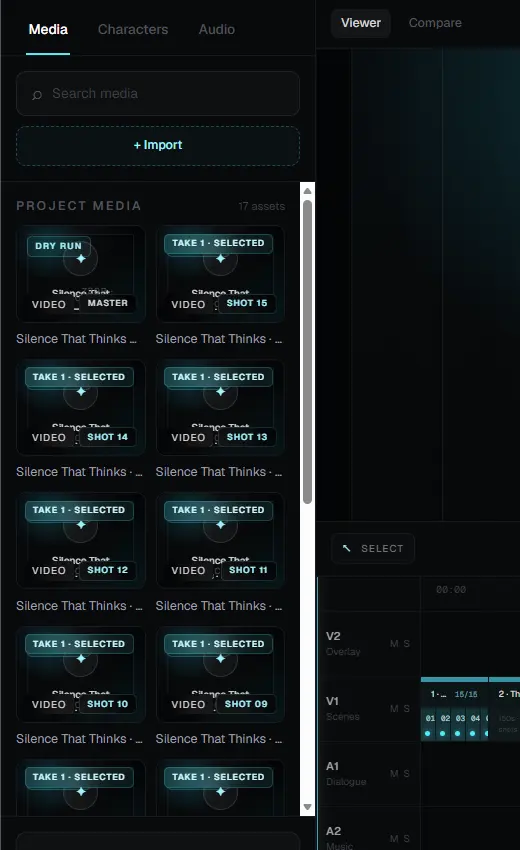 Character controls inside Director AI